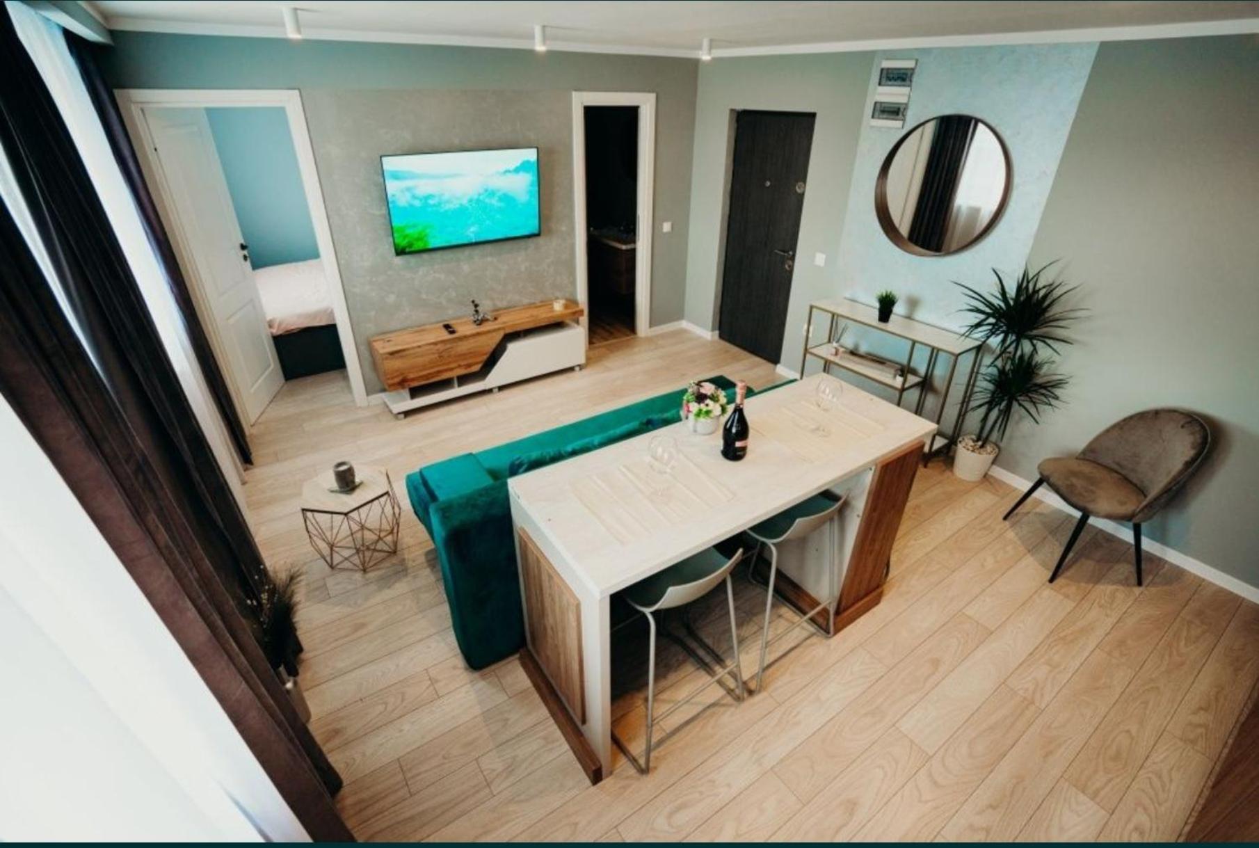 Apartmán Studio 76 Onesti Exteriér fotografie